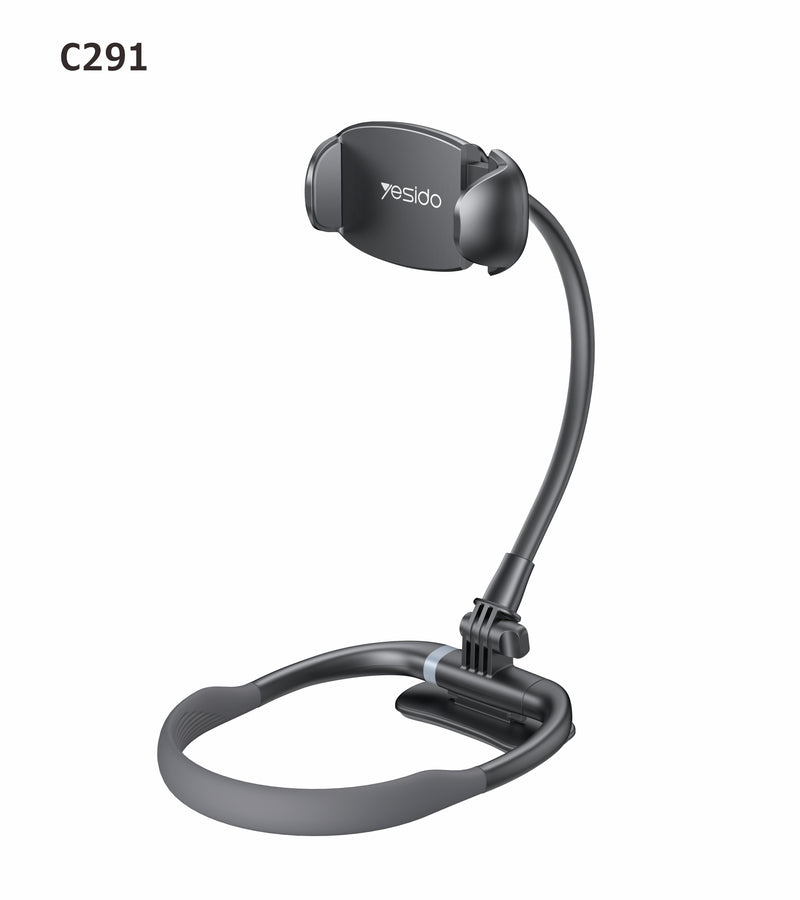 Yesido C291 Magnetic Neck Mounted Holder - 360° Rotatable Lazy Stand