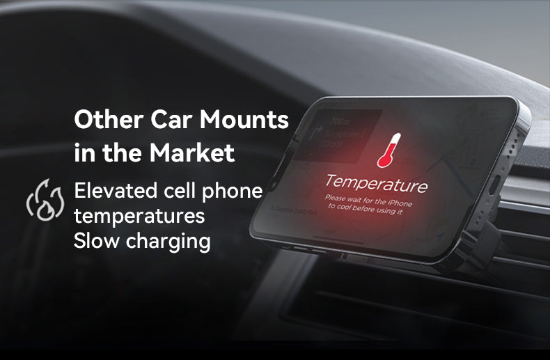 Yesido C311 15W Car Wireless Charger - Semiconductor Cooling & RGB Light