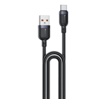 Yesido CA133C 18W Long USB-A to USB-C Cable – 2m Braided Nylon & Aluminum Alloy Connectors (3A)