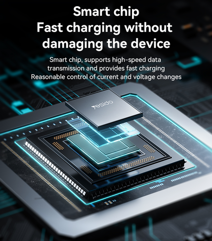 كابل يسيدو Yesido CA133C بطول 2 متر (USB-A إلى Type-C) بقوة 18 واط - تصميم مضفر مصفح وهيكل من الألومنيوم