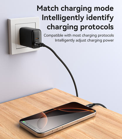 كابل يسيدو Yesido CA133C بطول 2 متر (USB-A إلى Type-C) بقوة 18 واط - تصميم مضفر مصفح وهيكل من الألومنيوم