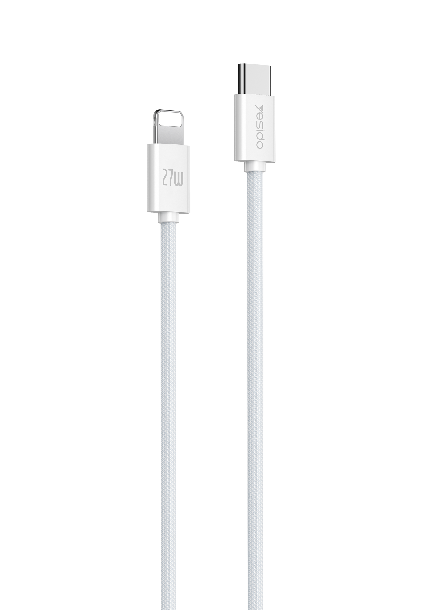 كابل يسيدو Yesido CA170 بطول 1.2 متر (Type-C إلى Lightning) بقوة 27 واط