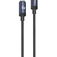 Yesido CA204P 60W PD Fast Charging & Data Cable – Durable 16-Braided Aluminum Alloy Design (1 Meter)