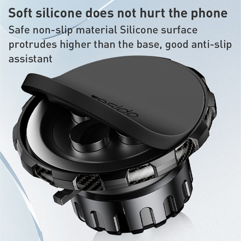 Yesido C160 2-in-1 Magnetic Phone Holder Set for Dashboard and Air Vent