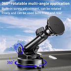 Yesido C160 2-in-1 Magnetic Phone Holder Set for Dashboard and Air Vent