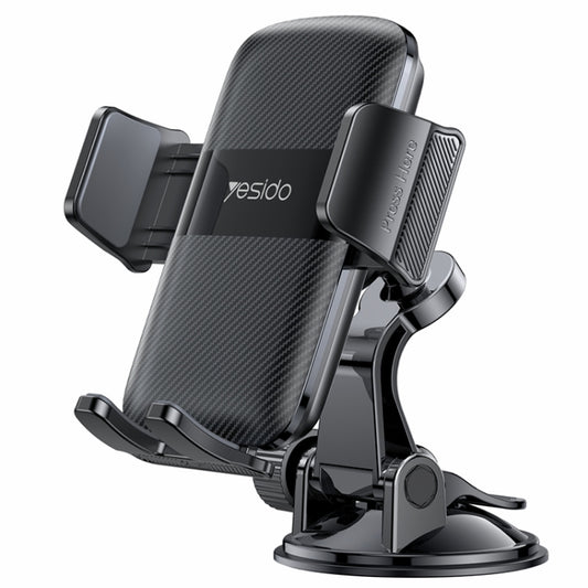 Yesido C175 Mini Base Suction Cup Phone Holder with Auto-Extending Clips