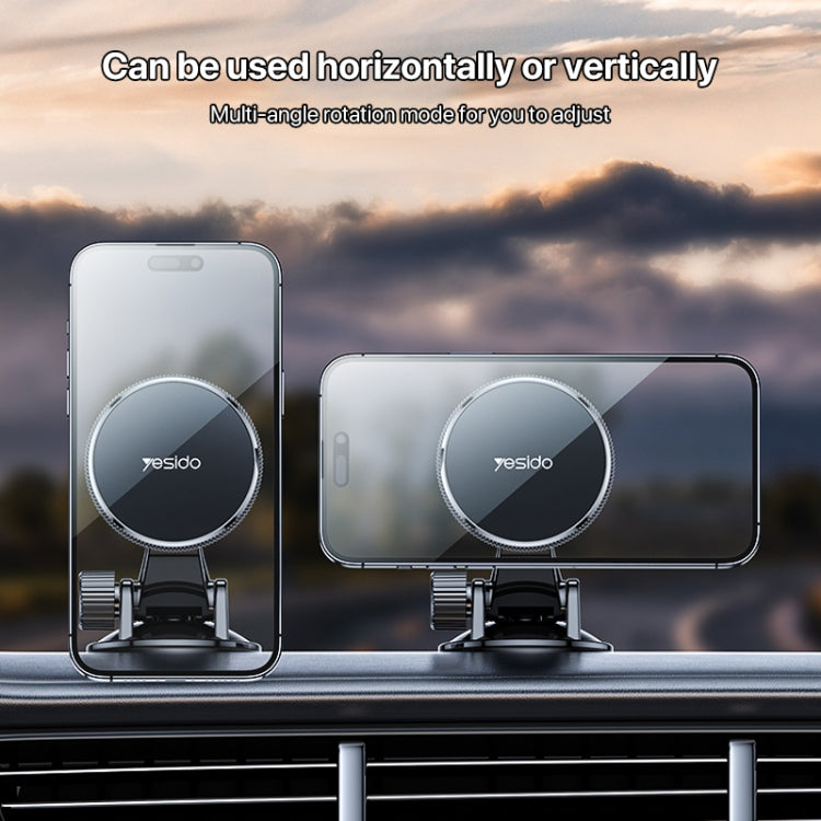 هولدر Yesido C177 المغناطيسي ماج سيف بميني قاعدة شفط ودوران 360 درجة