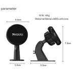 Yesido C91 Magnetic Car Phone Mount with Bendable Base and 6 Powerful Magnets