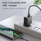Yesido CA111 20W 4-in-1 Multi-Charging Cable – 1.2m Braided Nylon USB to Dual Lightning & Dual Type-C (4A Max)