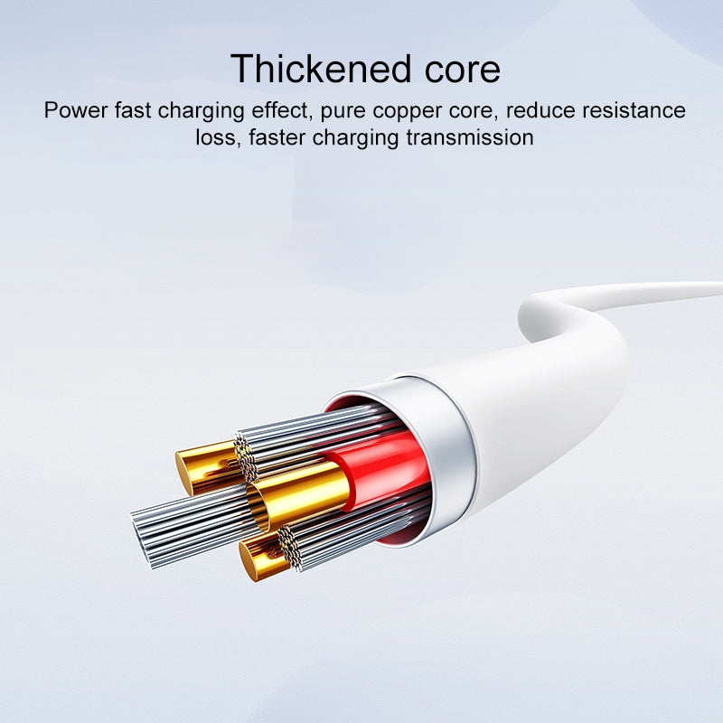 كابل يسيدو Yesido CA153 بطول 1 متر (Type-C إلى Lightning) بقوة 20 واط - تصميم مرن من مادة PVC وقالب خاص حصري