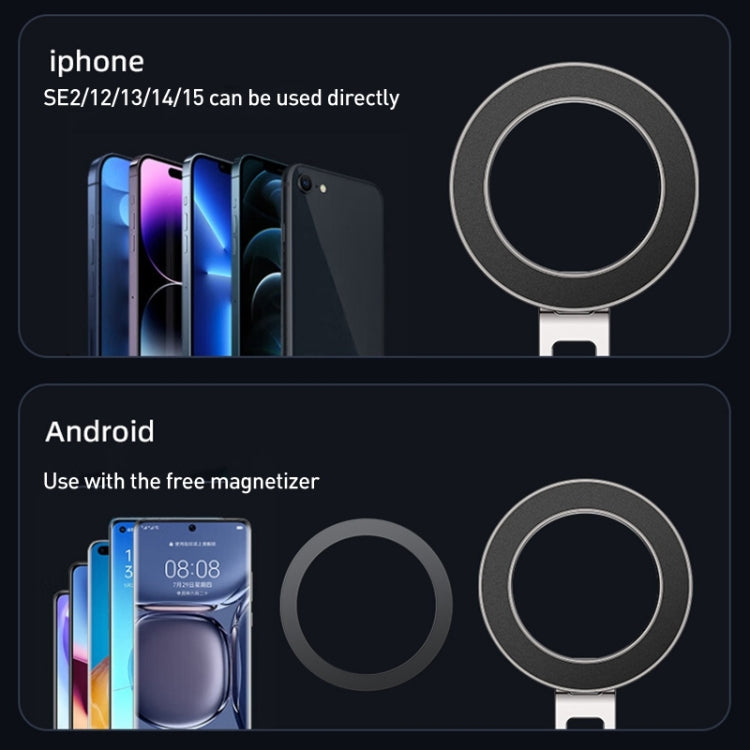 Yesido C203 MagSafe Magnetic Phone Holder Foldable and Rotatable Zinc Alloy