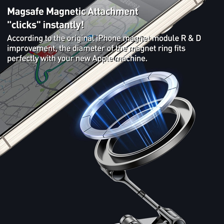 Yesido C203 MagSafe Magnetic Phone Holder Foldable and Rotatable Zinc Alloy