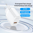 Yesido YC66 18W Fast Wall Charger – Single USB-A Port with QC 3.0 Support