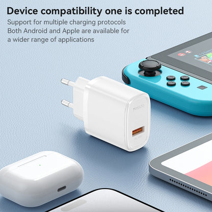 شاحن جداري Yesido YC66 السريع بقوة 18 واط - منفذ USB-A يدعم تقنية QC 3.0