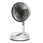 Yesido YF11 Smart Folding & Retractable Fan – 6000mAh Large Battery, Remote Control Oscillating Head, 3-Blade 5W Telescopic Fan