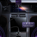 Yesido Y70 Bluetooth 5.3 FM Transmitter & Car Charger – Dual USB + Type-C Output