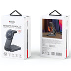 Yesido DS26 4-in-1 Magnetic Wireless Charging Stand with Night Light and Fabric Texture