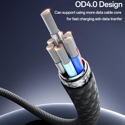 كابل يسيدو Yesido CA178 الصغير بتصميم ميدالية مفاتيح (Type-C إلى Lightning) بقوة 27 واط