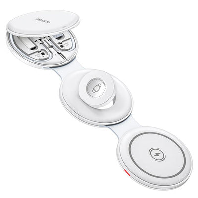 Yesido DS29 5-in-1 Foldable Magnetic Wireless Charger & Portable Storage Travel Kit