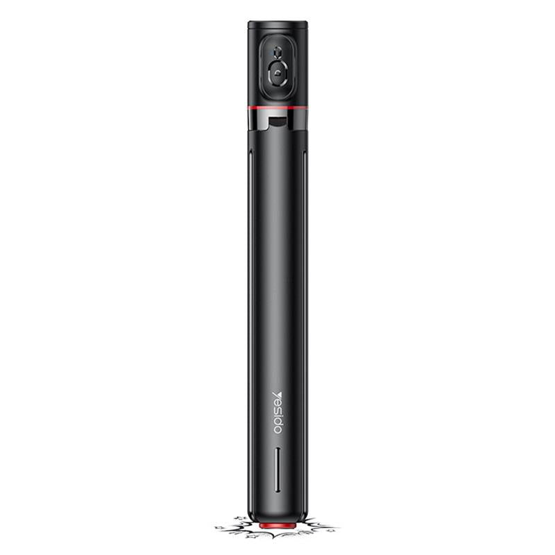 Yesido SF30 1.7m Bluetooth Selfie Stick Tripod – Innovative Auto-Popup Ground Trigger, BT 5.2 Remote & Aluminum Alloy Pole