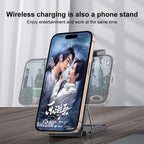Yesido DS25 3-in-1 Foldable Magnetic Wireless Charging Station with Mirror Finish