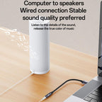Yesido YAU46 USB to 3.5mm Digital Audio Jack Adapter – Premium DAC Chip (16bit/48KHZ), Aluminum Alloy Connectors & TPE Cable Supporting Voice Calls