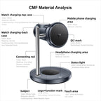 Yesido DS40 Qi2.2 3-in-1 Magnetic Wireless Charging Station for Phone, Watch & Earbuds