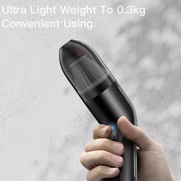 Yesido VC02 Professional Wireless Vacuum Cleaner – 6000Pa Powerful Suction with 5000mAh Battery