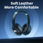 Majentik MH002 Wireless Headphones – Foldable Stereo Headset with Noise Isolation