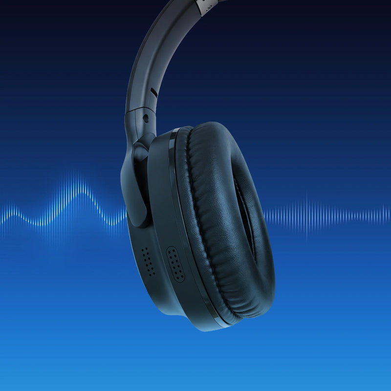 Majentik MH002 Wireless Headphones – Foldable Stereo Headset with Noise Isolation