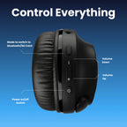 Majentik MH002 Wireless Headphones – Foldable Stereo Headset with Noise Isolation