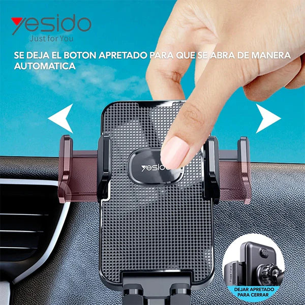 Yesido C137 Flexible 50cm Long Arm Car Phone Holder for Windshield and Dashboard