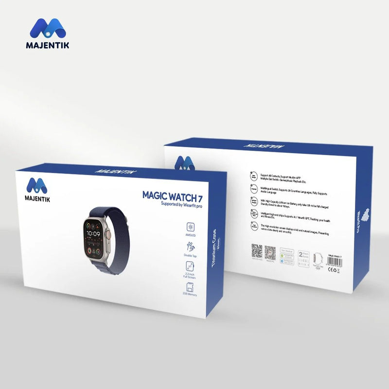 Magic Watch 7 Premium Smartwatch – Bluetooth Calling, Wearfit GPT AI Support & Integrated Islamic Apps
