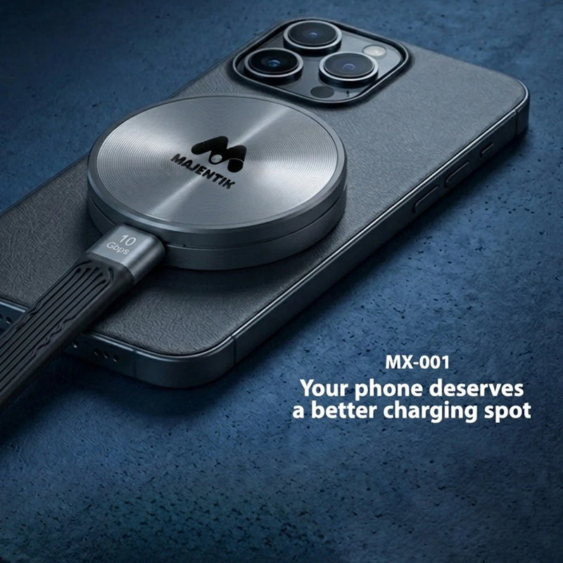 Majentik MX-001 Tool-Free Magnetic Hard Drive Enclosure – High-Speed External Storage Case