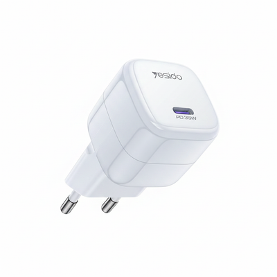 Yesido YC103 35W PD Fast Wall Charger – High-Speed Single Type-C Port Adapter