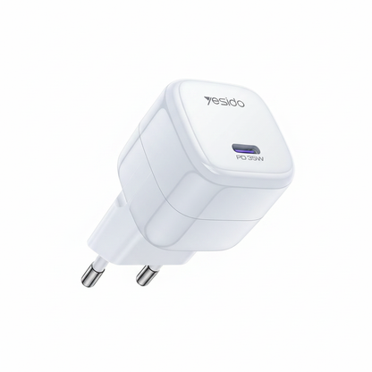 شاحن Yesido YC103 الذكي بقوة 35 واط - منفذ واحد Type-C PD شحن سريع فائق