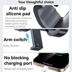 Yesido C240 Car Phone Holder - Specialized for Round Vents (Mercedes) with 360° Rotation