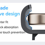 Yesido C240 Car Phone Holder - Specialized for Round Vents (Mercedes) with 360° Rotation