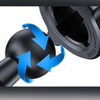 Yesido C240 Car Phone Holder - Specialized for Round Vents (Mercedes) with 360° Rotation