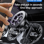 Yesido C221 Magnetic Car Holder - Strong N52 Magnet & Specialized Round Vent Mount