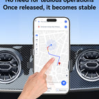 Yesido C240 Car Phone Holder - Specialized for Round Vents (Mercedes) with 360° Rotation