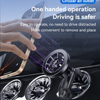 Yesido C221 Magnetic Car Holder - Strong N52 Magnet & Specialized Round Vent Mount