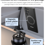 Yesido C224 VacuumCup Magsafe Holder with Ball Head
