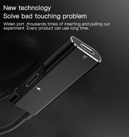 Yesido YAU11 2-in-1 Lightning & 3.5mm Audio Adapter