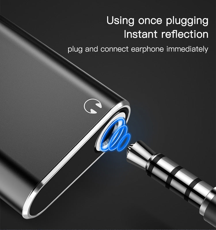 Yesido YAU11 2-in-1 Lightning & 3.5mm Audio Adapter