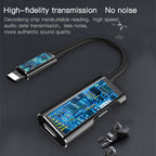 Yesido YAU11 2-in-1 Lightning & 3.5mm Audio Adapter
