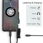 Yesido YAU11 2-in-1 Lightning & 3.5mm Audio Adapter