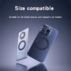 Yesido C208 PU Leather Iron Sheet Ring for MagSafe Magnetic Compatibility