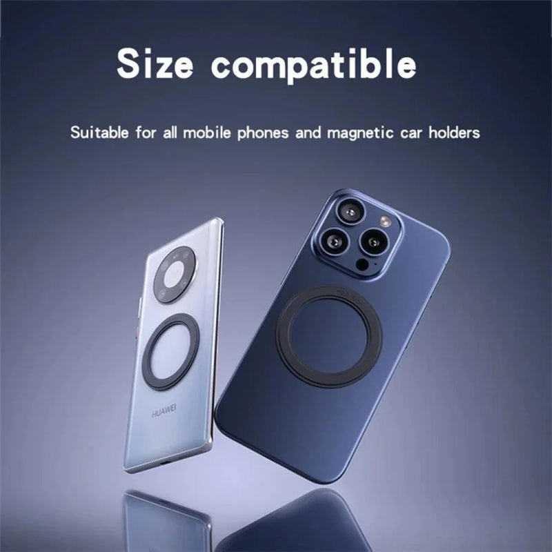 Yesido C208 PU Leather Iron Sheet Ring for MagSafe Magnetic Compatibility
