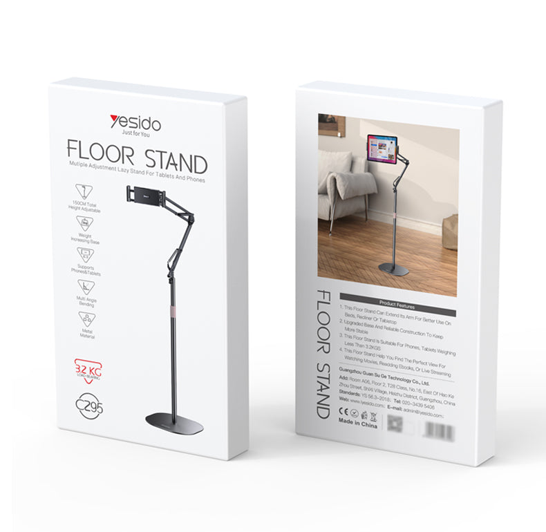 Yesido C296 Aluminum Desktop Stand - Ultra Support for Phones & Tablets